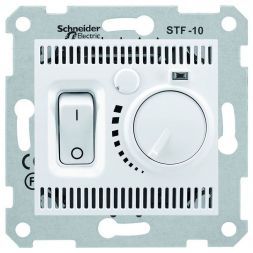 Термостат комнатный Schneider Electric Sedna Белый 10А