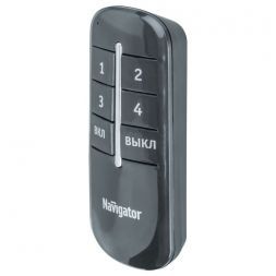 Выключатель Navigator 61 760 NRC-SW01-1V1-4 с пультом, 4 канала