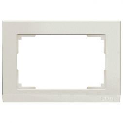 Рамка для двойной розетки Werkel W0081803 (WL04-Frame-01-DBL-ivory)