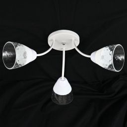 Люстра 10088/3WT WT+CL ЭкономСвет (EKONOMSVET 10088/3WT WT+CL)