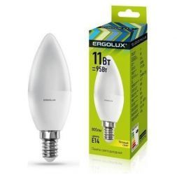 Светодиодная лампа Ergolux LED-C35-11W-E14-3K