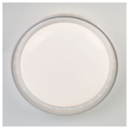 Светодиодный потолочный светильник Eurosvet 40016/1 LED серебряный