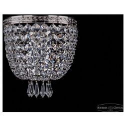 Бра Bohemia Ivele Crystal 1927/1W/Ni