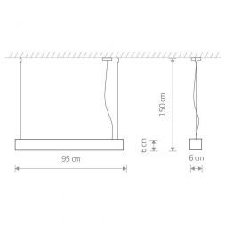 Подвесной светильник Nowodvorski Soft Led 90x6 7547