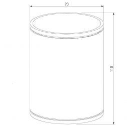 Уличный потолочный светильник Light LED 2103 IP65 Elektrostandard 35131/H черный