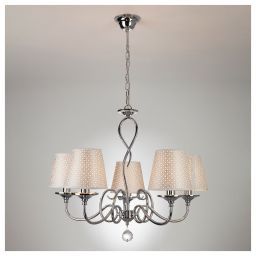 Люстра Eurosvet 70068/5 хром (EUROSVET 70068/5 хром) Люстра Eurosvet 70068/5 хром (EUROSVET 70068/5 хром)