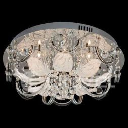 Светильник Linvel LV 8185/8 CH G4 12V*20W LED фиолетовый