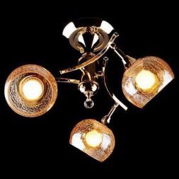 Люстра Eurosvet 3353/3Н золото/коричневый