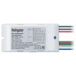 Выключатель Navigator 61 761 NRC-SW01-1V1-6 с пультом, 6 каналов