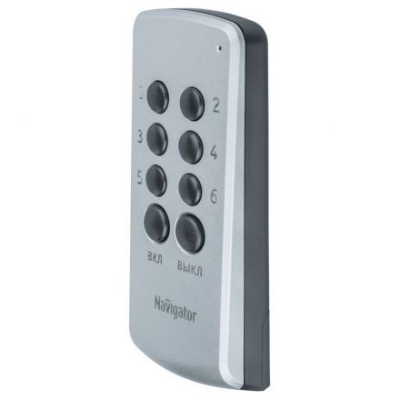 Выключатель Navigator 61 761 NRC-SW01-1V1-6 с пультом, 6 каналов