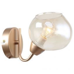 Бра Linvel LB 9326/1 Роу Жемчужное золото Е14 40W 215х135х130мм