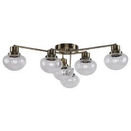 Люстра 10096/6AB CL ЭкономСвет (EKONOMSVET 10096/6AB CL)