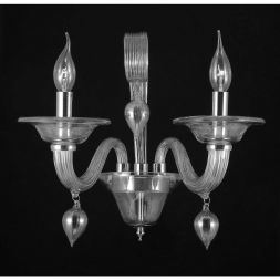 Бра Crystal Lux Caetano AP2 Smoke