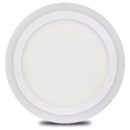 Накладной светодиодный светильник 13W 6500K с желтым контуром Smartbuy SBL1-DLB-13-65K-O