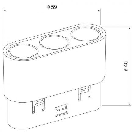 Трековый светильник Elektrostandard Slim Magnetic M02 5W 4200K Smally (черный/белый) 85511/01