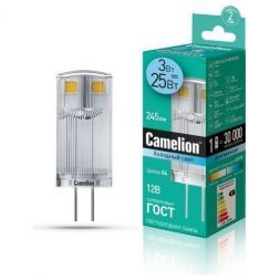 Светодиодная лампа Camelion LED3-G4-JC-NF/845/G4