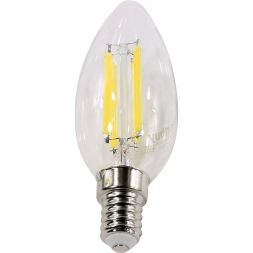 Филаментная светодиодная лампа Свеча С37 8W 4000K E14 Smartbuy SBL-C37F-8-40K-E14