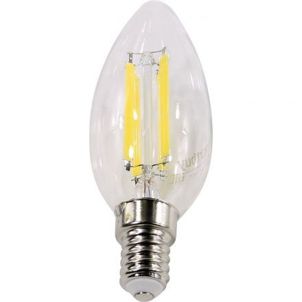 Филаментная светодиодная лампа Свеча С37 8W 4000K E14 Smartbuy SBL-C37F-8-40K-E14