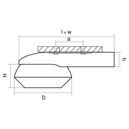 Потолочный светодиодный светильник Lightstar 051316