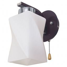 Настенный светильник ЭкономСвет 040J/1wCR+BR WT (EKONOMSVET 040J/1wCR+BR WT)