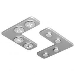 Соединитель L-образный Maytoni Technical TRA034CL-SC-42S