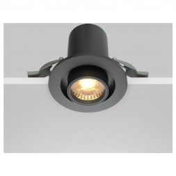Встраиваемый светодиодный спот Maytoni Hidden DL045-01-10W3K-B