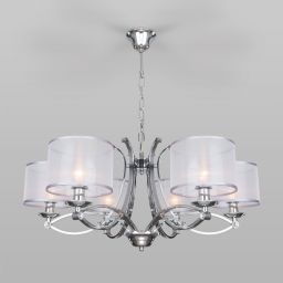 Подвесная люстра Eurosvet 60124/6 хром Smart (60109/6) Умный дом (EUROSVET 60124/6 хром Smart (60109/6)) Подвесная люстра Eurosvet 60124/6 хром Smart (60109/6) Умный дом (EUROSVET 60124/6 хром Smart (60109/6))