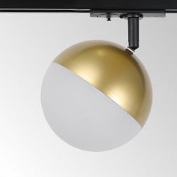 Трековый светильник для однофазного шинопровода Glob GX53 Латунь Elektrostandard MRL 1015