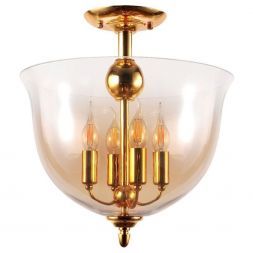 Светильник потолочный Crystal Lux ATLAS PL4 GOLD