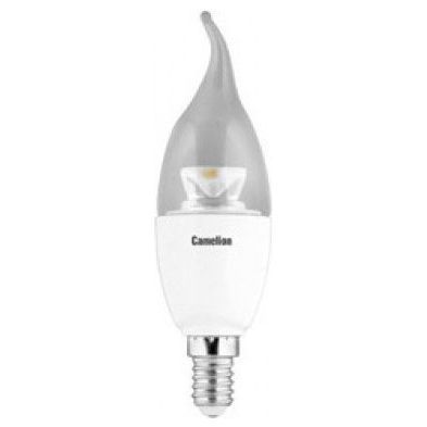 Лампа светодиодная Camelion LED7,5-CW35-CL/845/E14