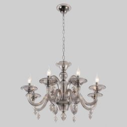 Подвесная люстра Crystal Lux Caetano SP-PL8 Smoke