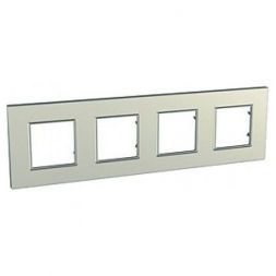 Рамка 4-ая Schneider Electric Unica Quadro Титан MGU6.708.57