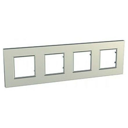 Рамка 4-ая Schneider Electric Unica Quadro Титан MGU6.708.57