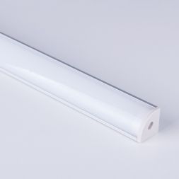 Угловой алюминиевый профиль для светодиодной ленты Elektrostandard LL-2-ALP008