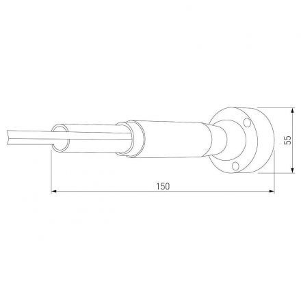 Elektrostandard Крепление для струнного светильника 40127/LED черный, Арт. a063506