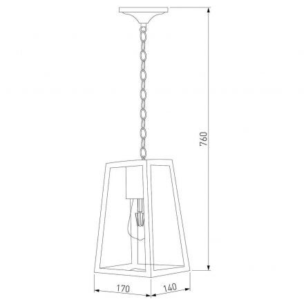 Светильник садово-парковый Germes H 35152/H Elektrostandard