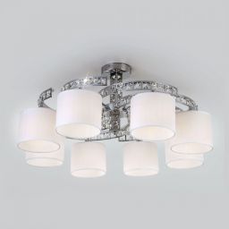 Потолочная люстра Eurosvet 60104/8 хром (EUROSVET 60104/8 хром)