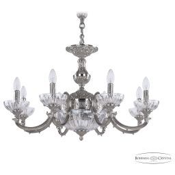 Люстра 72209P/8/210 Ni P Clear/M-1H Bohemia Ivele Crystal (BOHEMIA 72209P/8/210 Ni P Clear/M-1H)