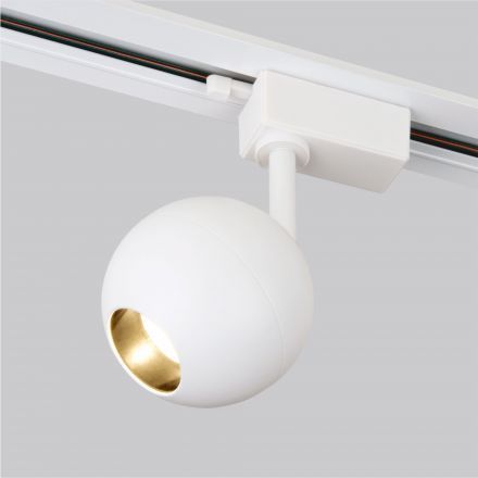 Трековый светодиодный светильник для однофазного шинопровода Ball Белый 12W 4200K Elektrostandard LTB77