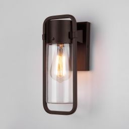 Светильник уличный настенный Lab 35001/D коричневый Elektrostandard (ESTD Lab коричневый (35001/D)) Светильник уличный настенный Lab 35001/D коричневый Elektrostandard (ESTD Lab коричневый (35001/D))