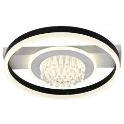 Светильник светодиодный G61404/1A BK+WT Gerhort