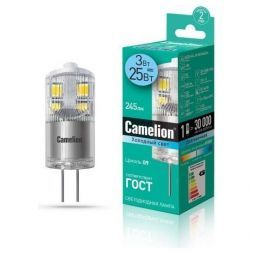 Светодиодная лампа Camelion LED3-G4-JD-NF/845/G4