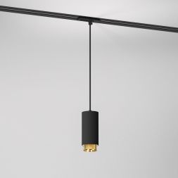 Светильник Nubis GU10 чёрный/золото однофазный Elektrostandard