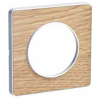 Рамка 1-я Schneider Electric Odace Ольха/Белый