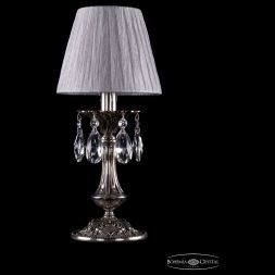 Настольная лампа Bohemia Ivele Crystal 1702L/1-30/NB/SH6-160