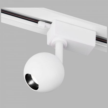 Трековый светодиодный светильник для однофазного шинопровода Ball Белый 8W 4200K Elektrostandard LTB76
