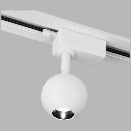 Трековый светодиодный светильник для однофазного шинопровода Ball Белый 8W 4200K Elektrostandard LTB76
