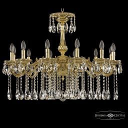 Люстра 75102/12/300 A G Bohemia Ivele Crystal (BOHEMIA 75102/12/300 A G)