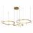 Подвесной светодиодный светильник Arte Lamp A2187LM-3GO Darcy