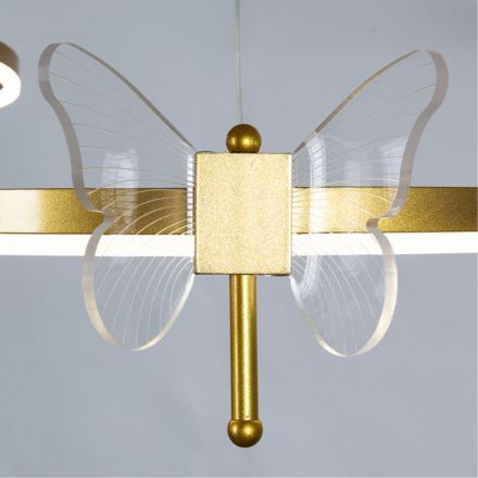 Подвесной светодиодный светильник Arte Lamp A2187LM-3GO Darcy